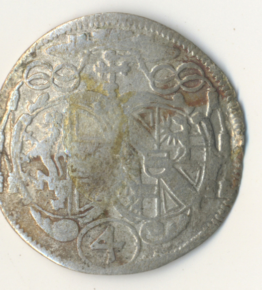 05284 Altdeutschland und RDR bis 1800: Salzburg Erzbistum, Johann Ernst von Thun und Hohenstein: Lot 4 Münzen; 3 Kreuzer