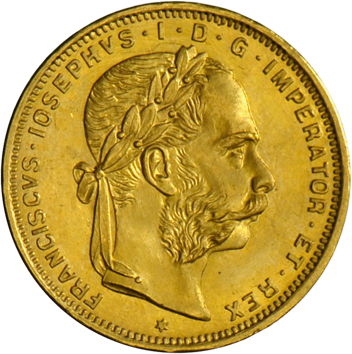 05316 Haus Habsburg: Franz Joseph I. 1848-1916: Lot 4 Goldmünzen; 8 Florin 1892 (2x) + 4 Florin 1892 + 1 Dukat 1915, All - Autres – Europe