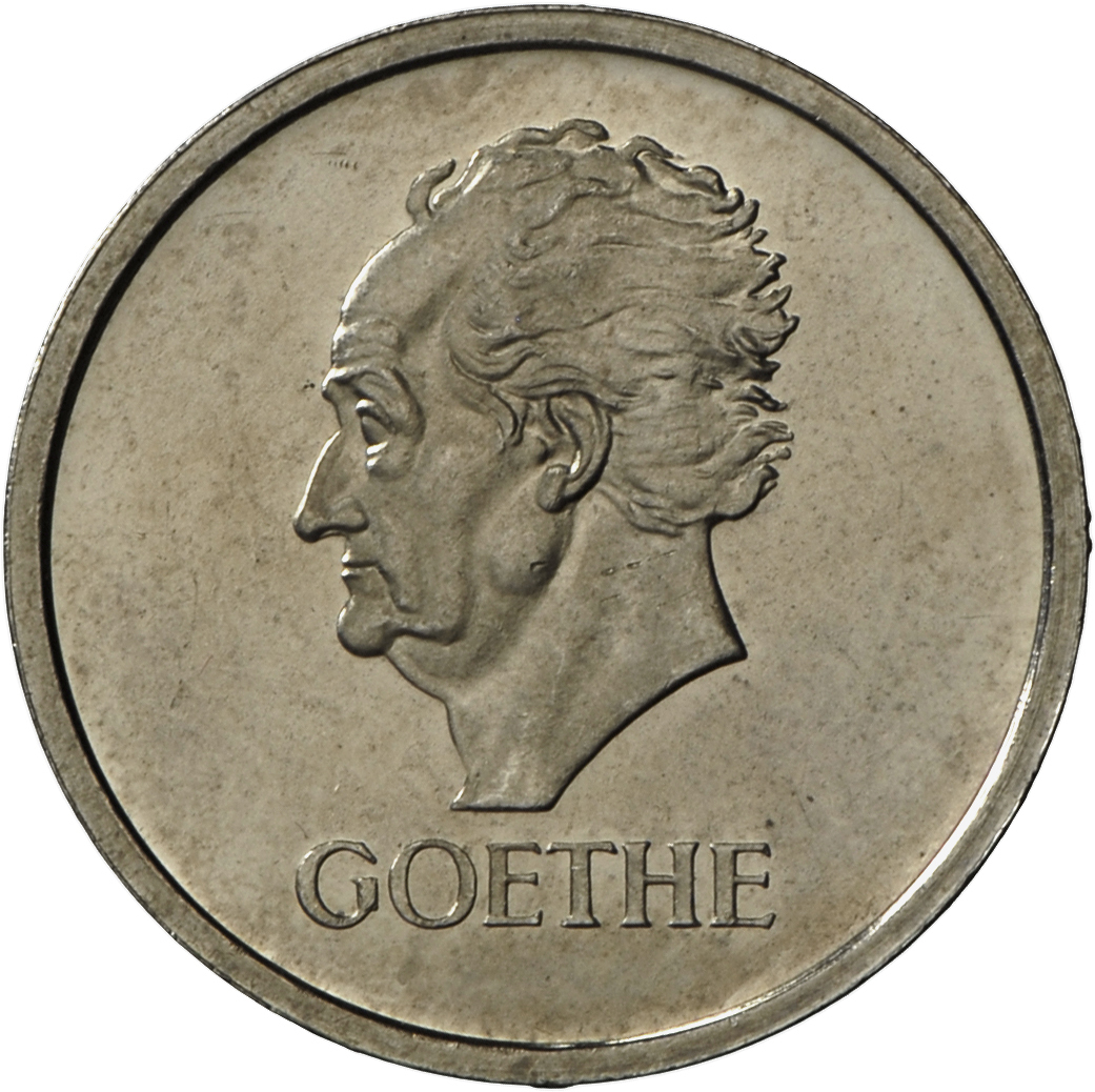 05409 Weimarer Republik: 3 Reichsmark 1932 A, Goethe, 100. Todestag, Jaeger 350, Min. Kratzer Auf Av, Polierte Platte. - Autres & Non Classés