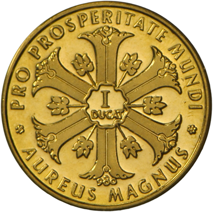05471 Medaillen Alle Welt: Lot 4 Goldmedaillen; Stadt Bünde-Westfalen (3x); Gold 986, Je 4 G Und 1 Dukat 1960, Gold 980, - Non Classés
