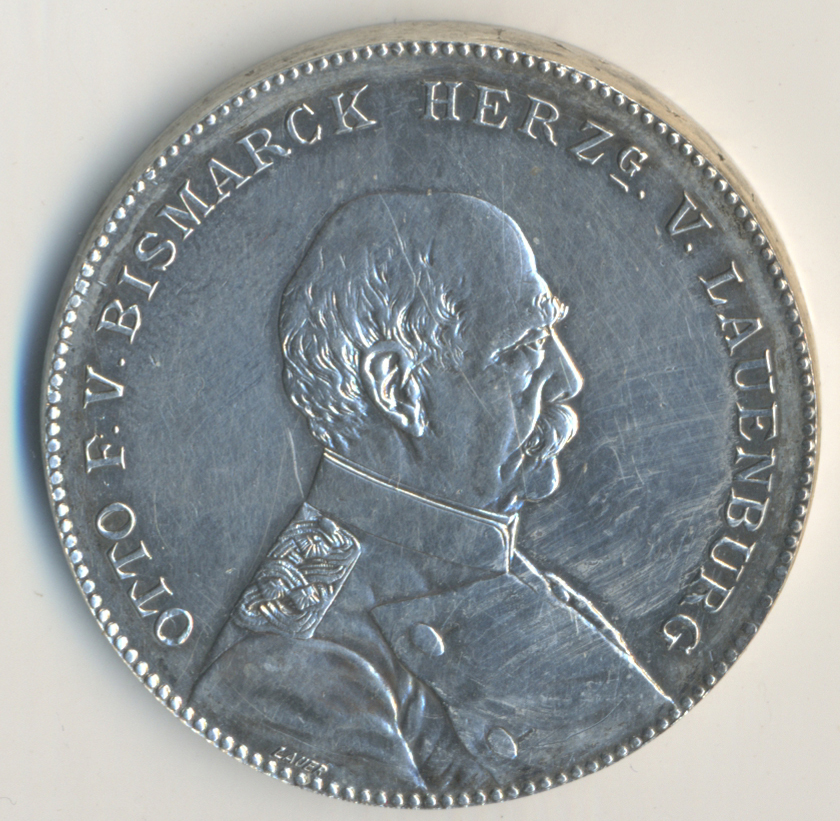 05498 Medaillen Deutschland - Personen: Brandenburg-Preußen,Wilhelm II. 1888-1918: Silbermedaille 1894, Von Lauer, Auf S - Autres & Non Classés