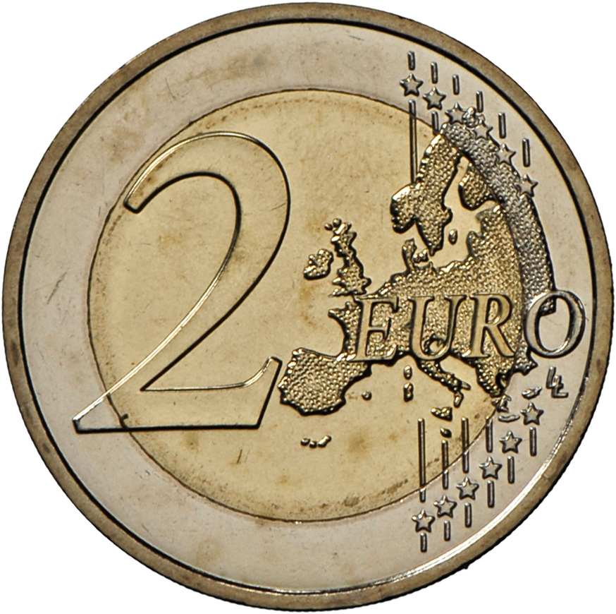 05726 Monaco: Sammlung 10 Gedenkmünzen Der Kleinstaaten Monako Und Andorra. Monaco (5): 2 Euro 2007 Grace Kelly In Schat - Monaco