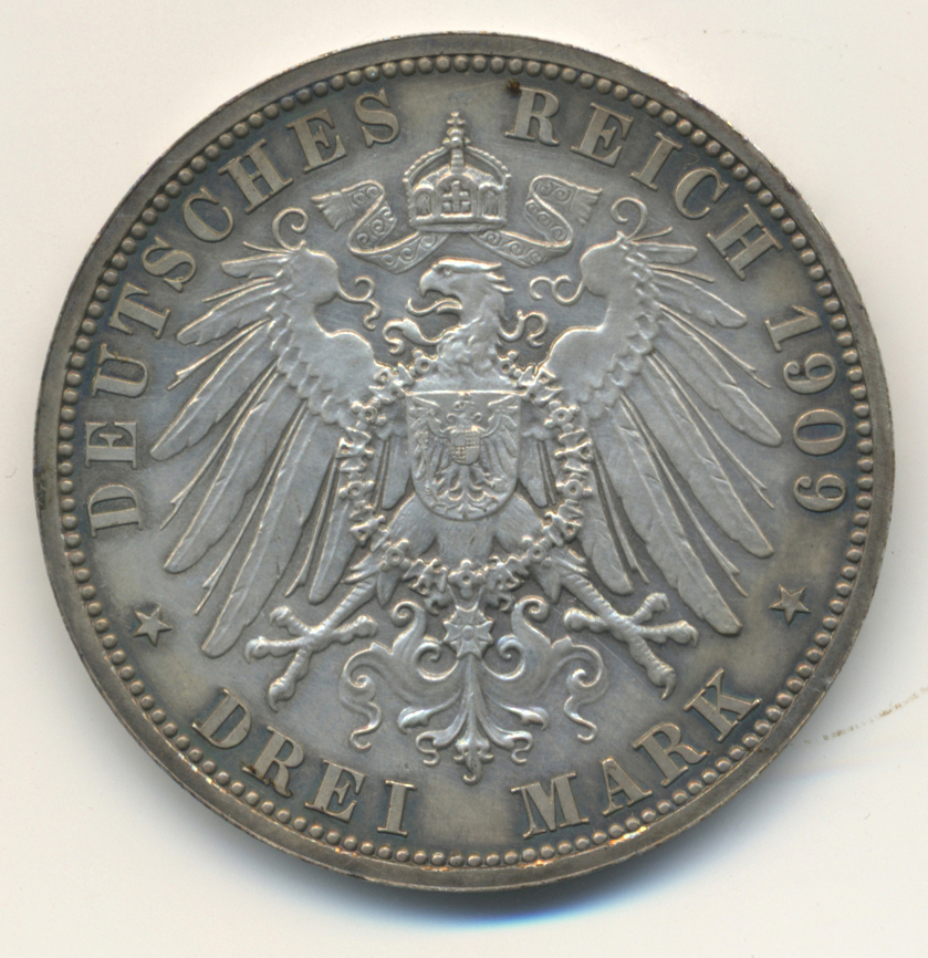 05785 Schwarzburg-Sondershausen: Karl Günther (1880-1909), Lot 7 Münzen Und Eine Medaille: 6 X 2 Mark 1905 (A), 25. Regi - Autres & Non Classés