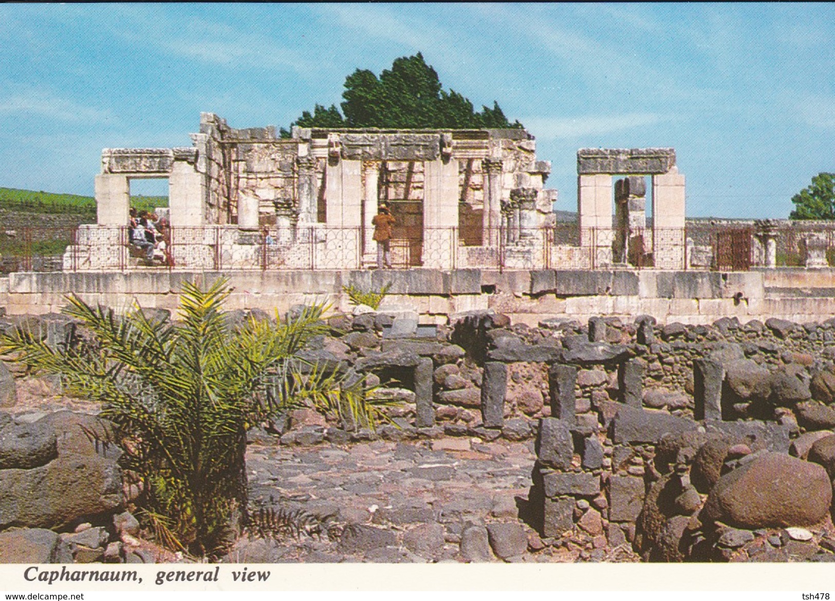 ISRAEL---CAPHARNAUM--ruines D'une Ancienne Synagogue---voir  2 Scans - Israel