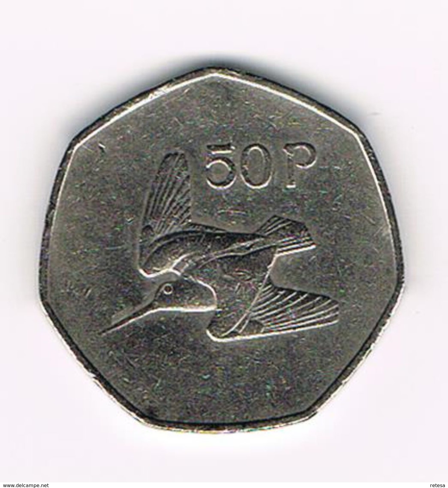 )  IERLAND  50  PENCE  1983 - Irlande