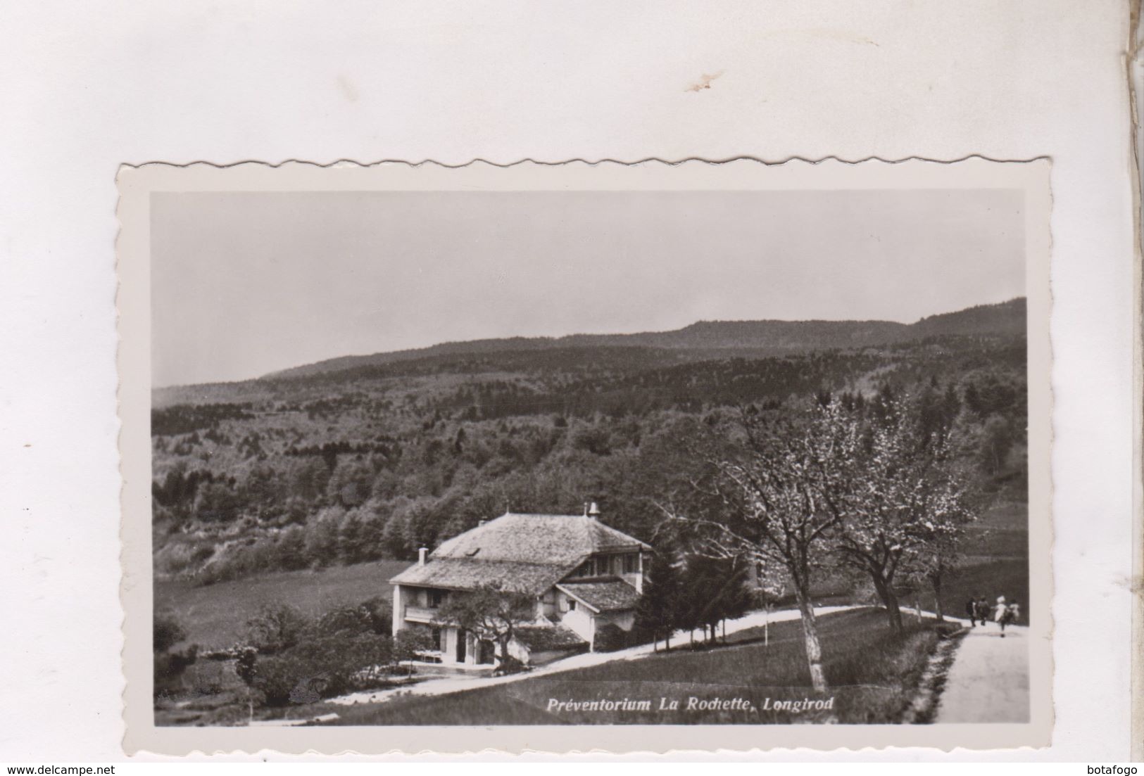 CPA PHOTO PREVENTORIUM LA ROCHETTE, LONGIROD - Longirod