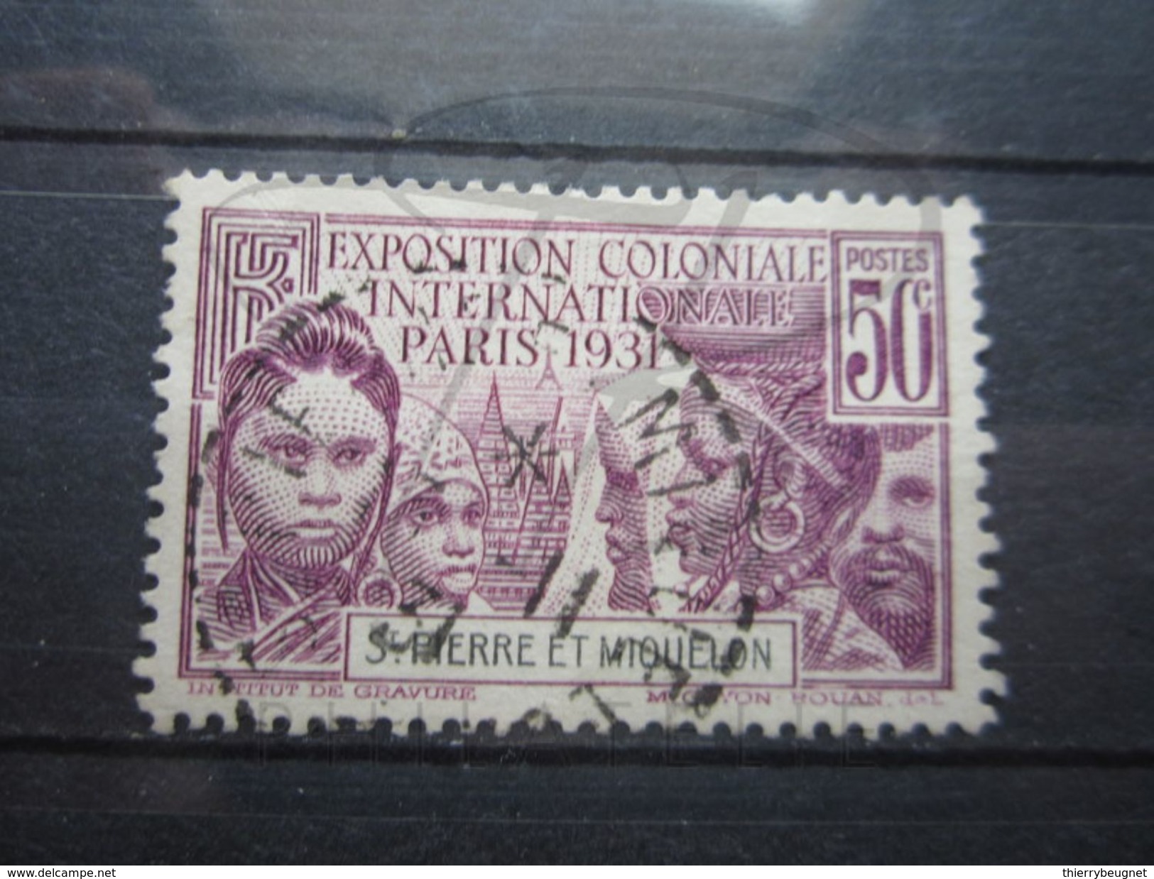 VEND BEAU TIMBRE DE SAINT-PIERRE ET MIQUELON N° 133 !!! - Used Stamps
