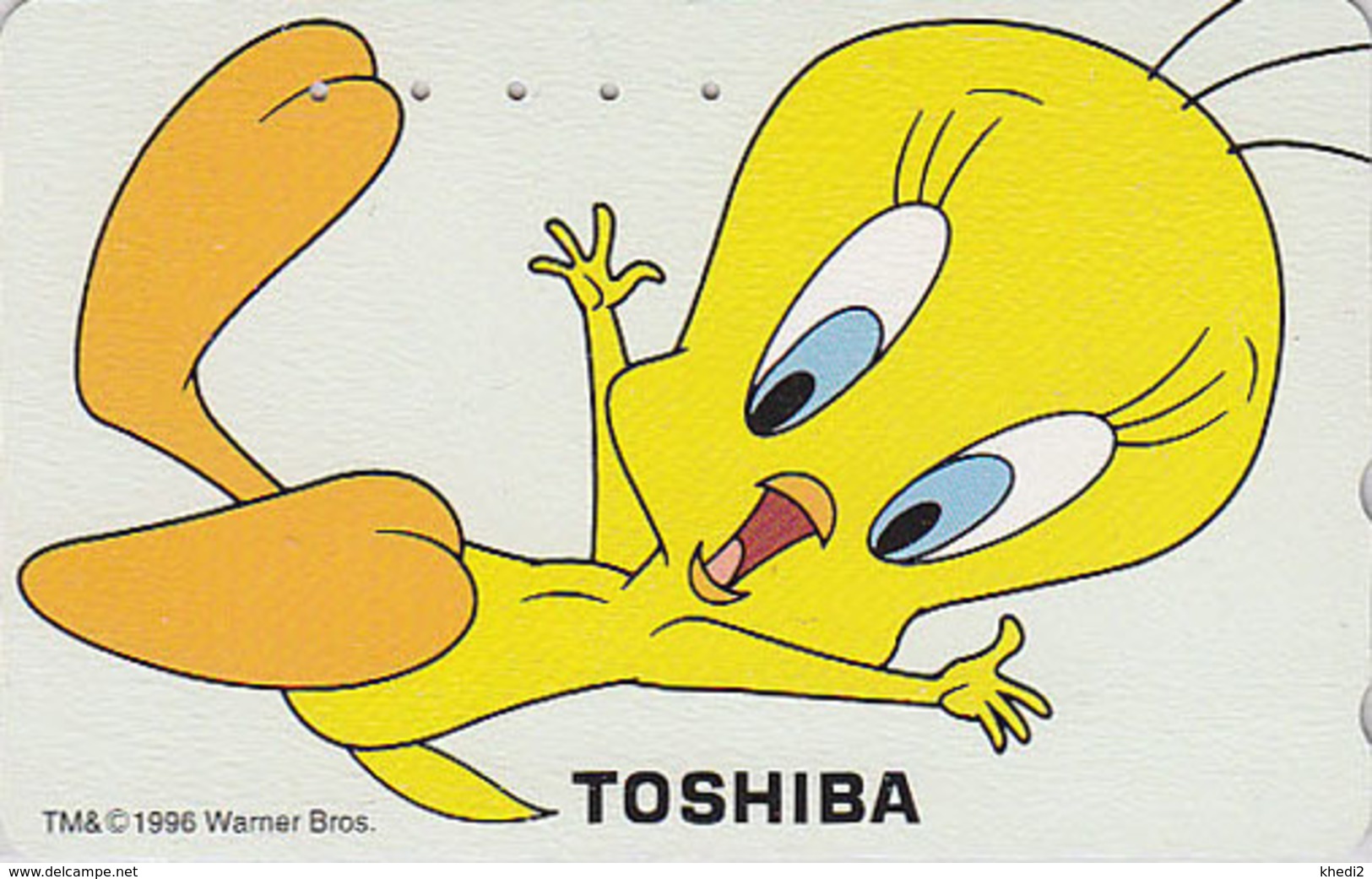 Télécarte Japon / 110-011 - BD Comics - Oiseau Canari TITI - TWEETY Bird  Japan Phonecard Telefonkarte - 70 - Comics