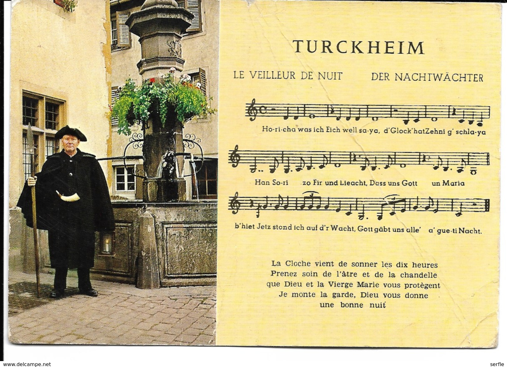 68 - Turckheim - Le Veilleur De Nuit - Turckheim