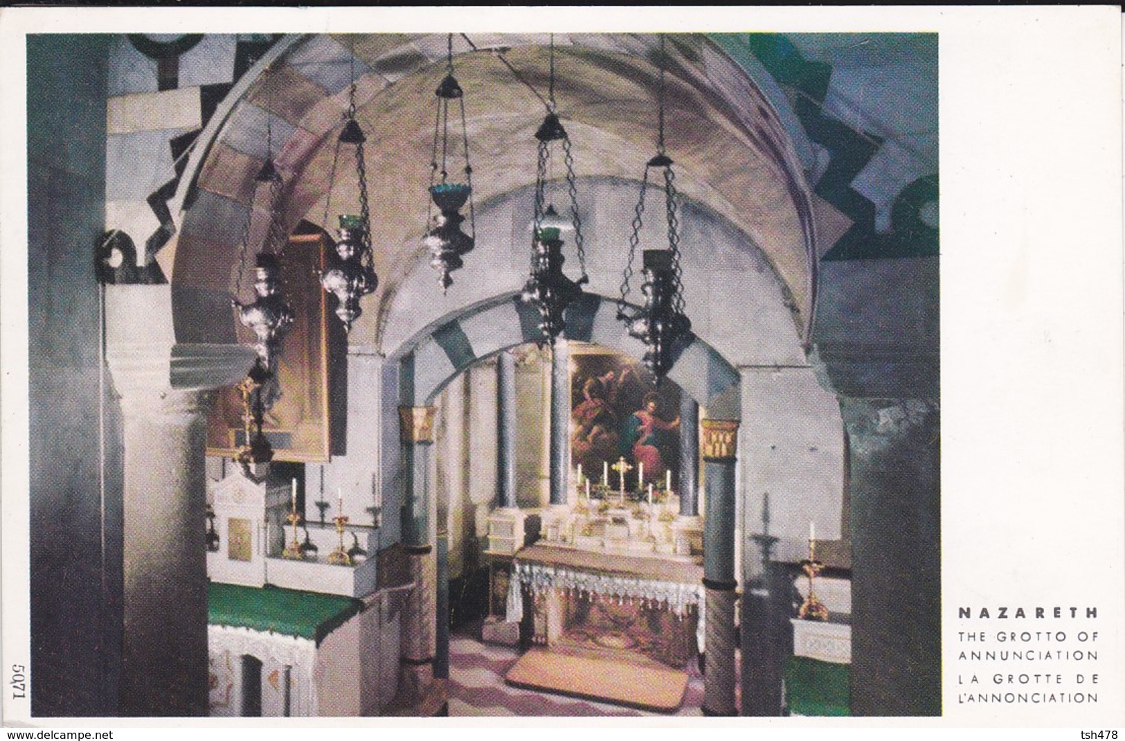 ISRAEL----NAZARETH--la Grotte De L'annonciation--voir  2 Scans - Israel