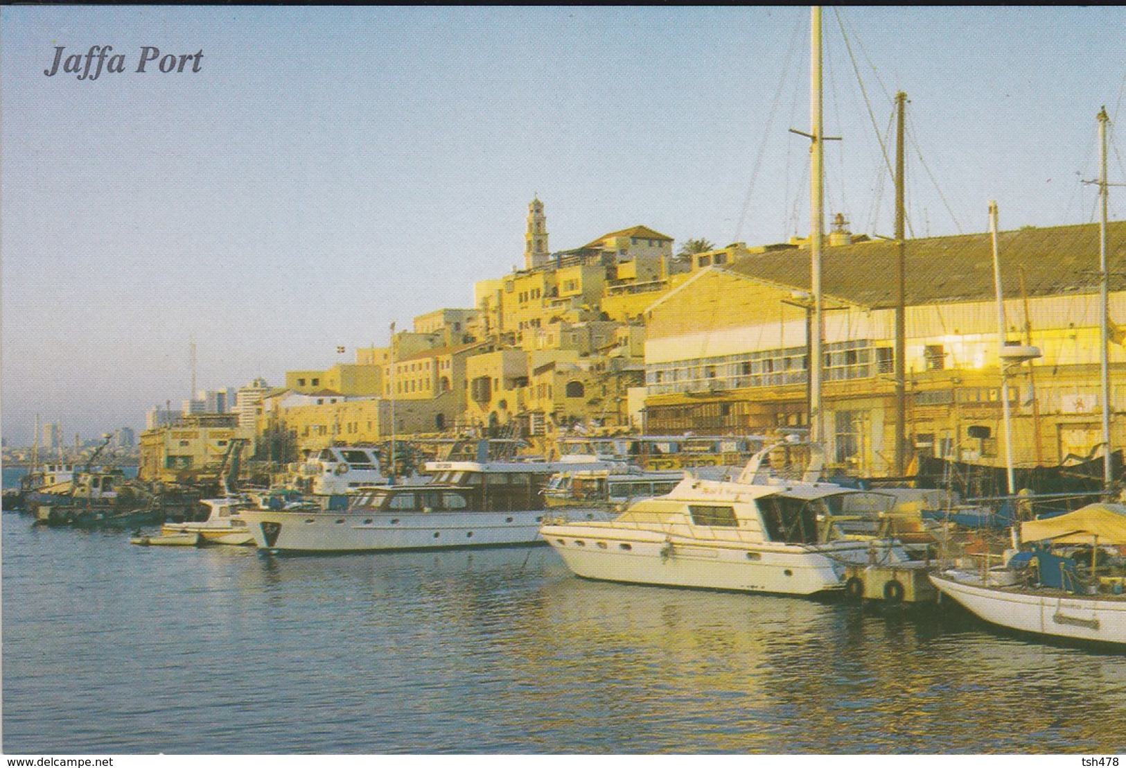 ISRAEL----JAFFA PORT----voir  2 Scans - Israel