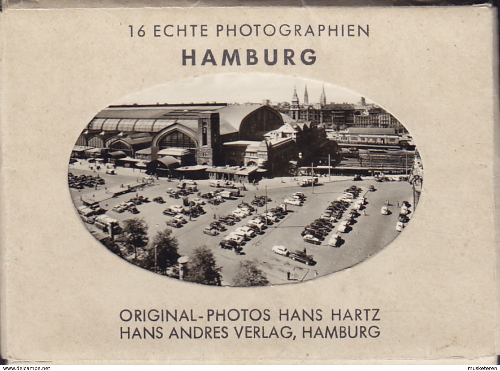 Germany 14 Echte Photografien HAMBURG Original-Photos Hans Hatz Hans Andres Verlag, Hamburg (16 Scans) - Orte