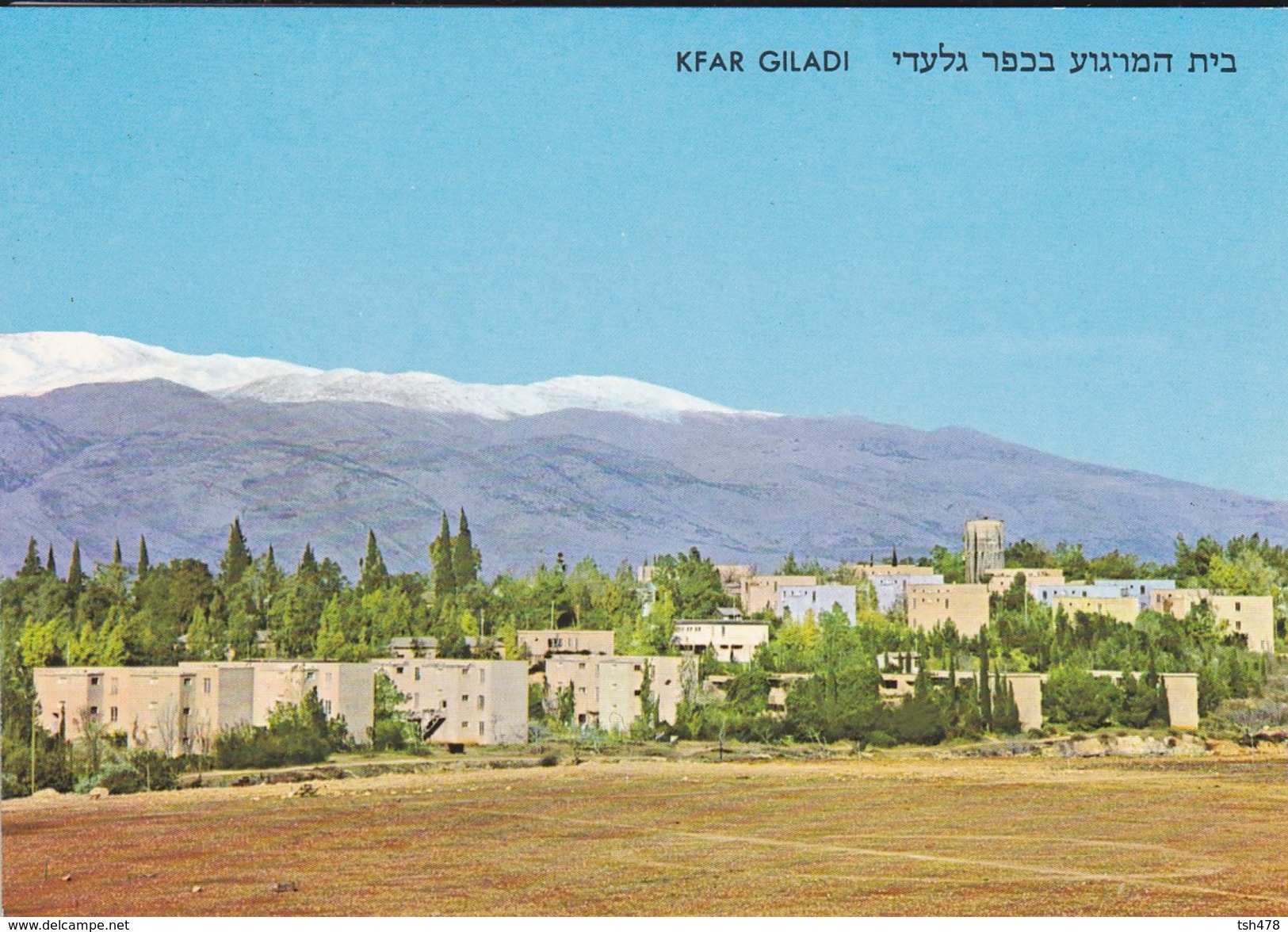 ISRAEL----KFAR GILADI---rest House--voir  2 Scans - Israel