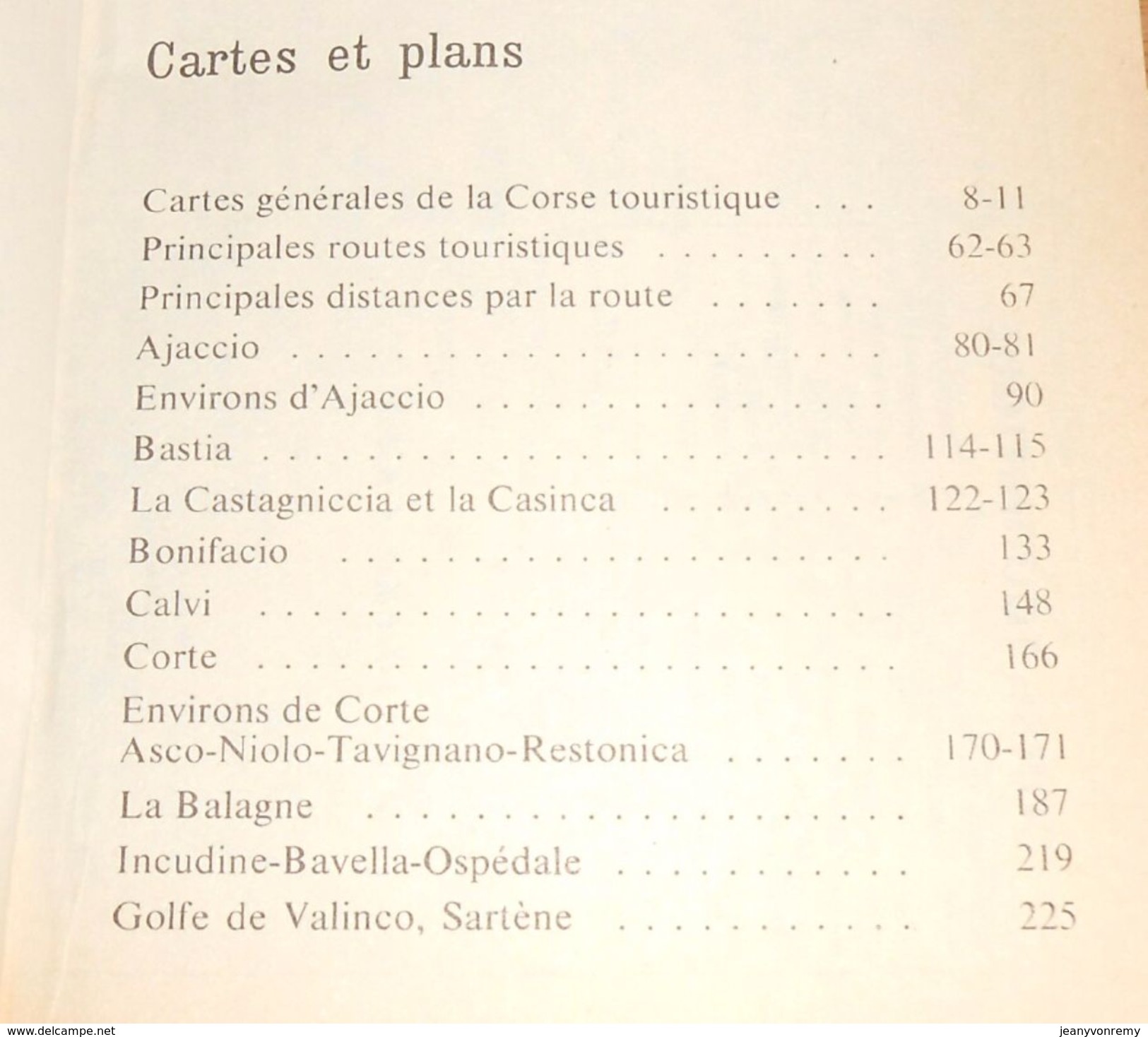 Corse. Les Guides Du Livre De Poche. 1974. - Corse