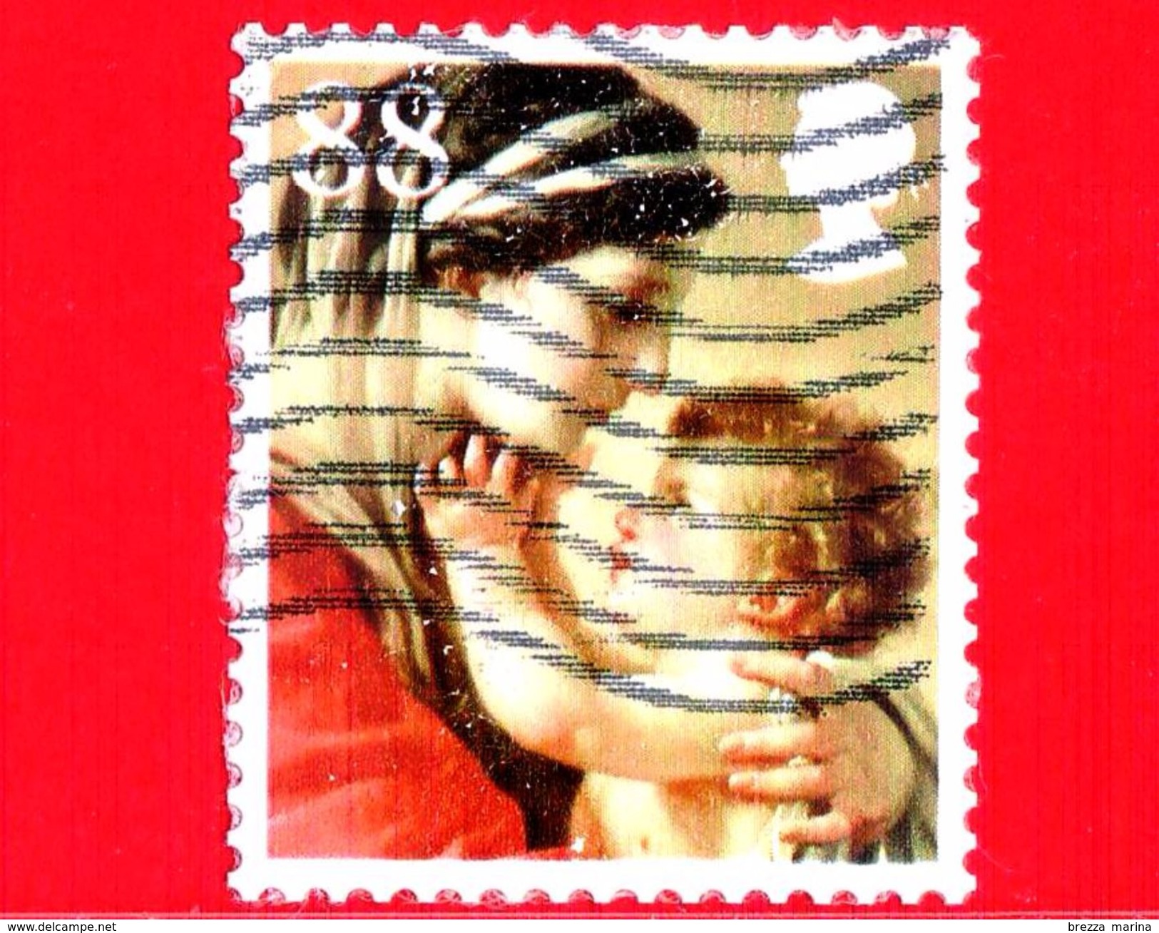 INGHILTERRA - GB - GRAN BRETAGNA - 2013 - Natale - Christmas - Noel - Navidad - Madonna E Bambino - 88 - Usati