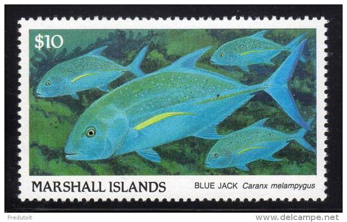 MARSHALL - 1989 - N°223 ** Faune Marine : $ 10 - Marshall Islands