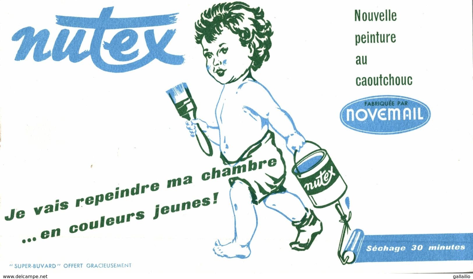 BUVARD PEINTURE NOVEMAIL NUTEX - Peintures