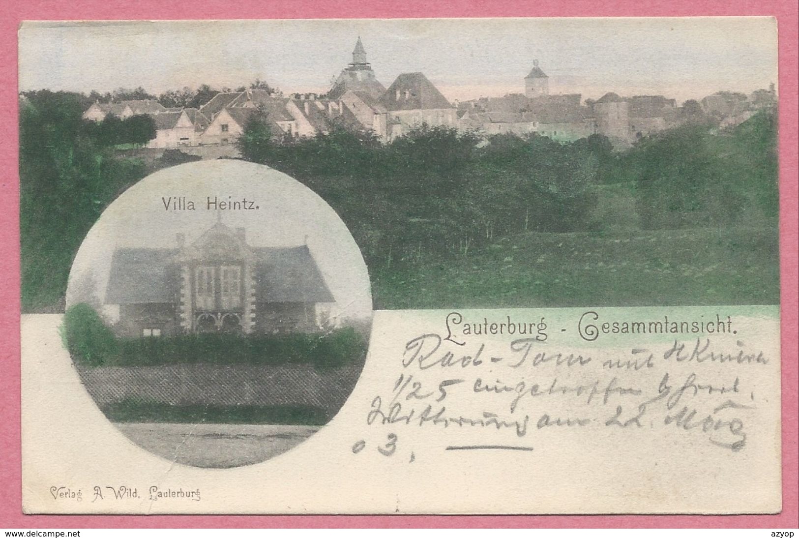 67 - LAUTERBURG - LAUTERBOURG - Gesammtansicht - Villa Heintz - Lauterbourg