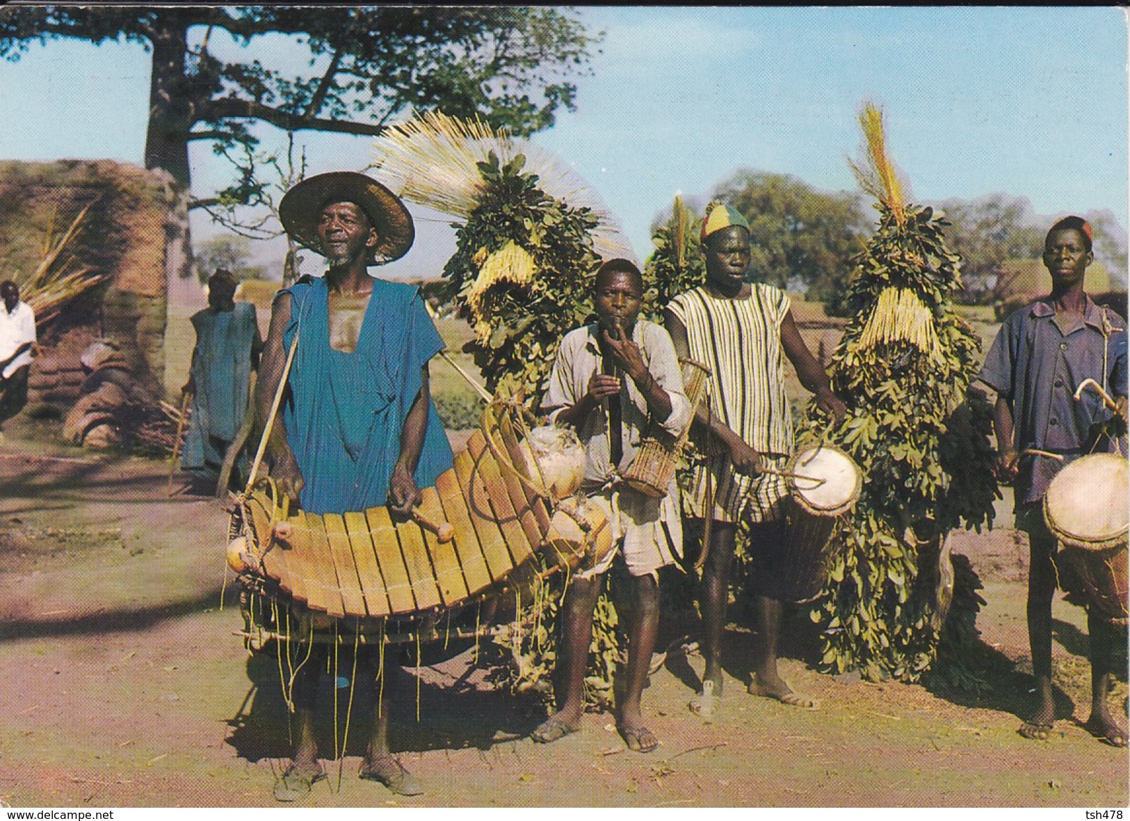 MALI-----folklore Malien: Musiciens Et Danseurs---voir  2 Scans - Mali