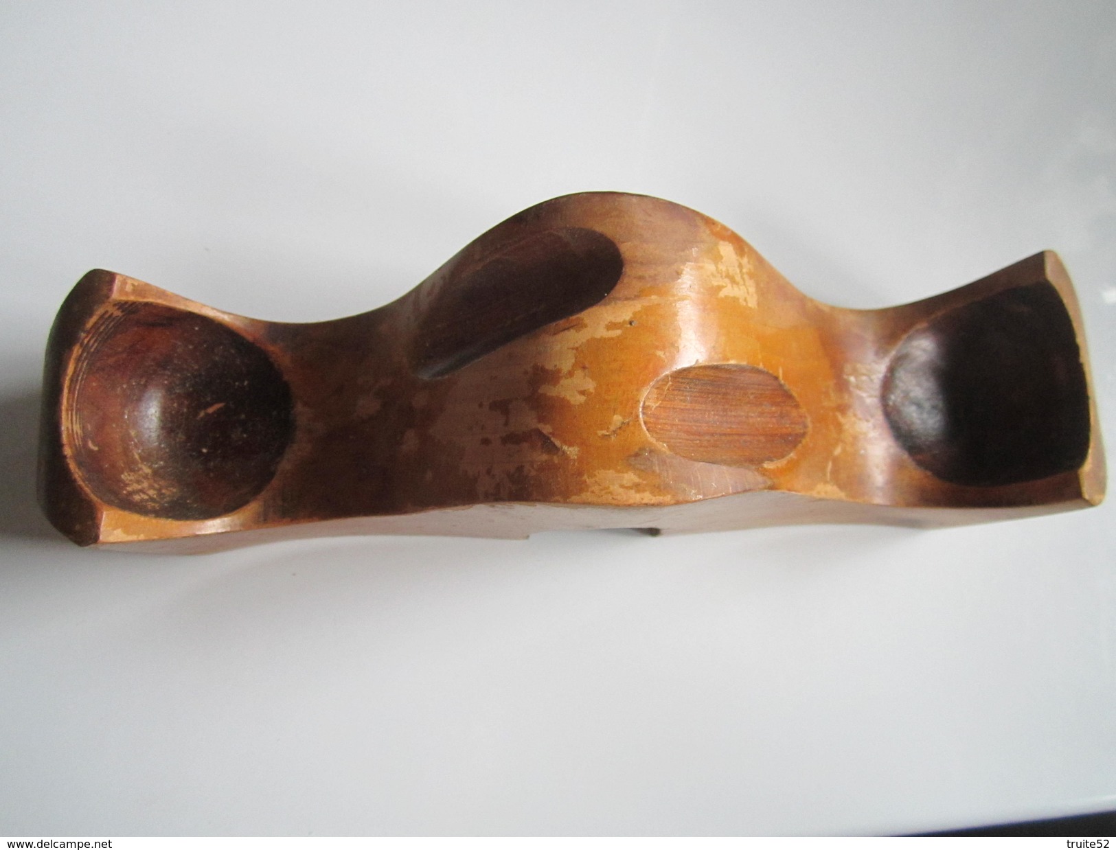 REPOSE PIPES En Bois (pour 2 Pipes) - Pfeifenhalter