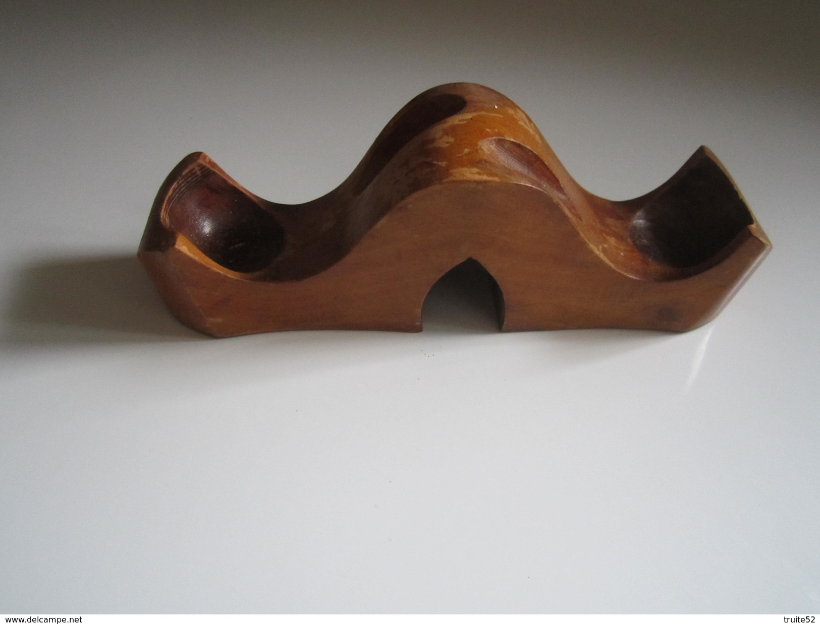 REPOSE PIPES En Bois (pour 2 Pipes) - Pfeifenhalter