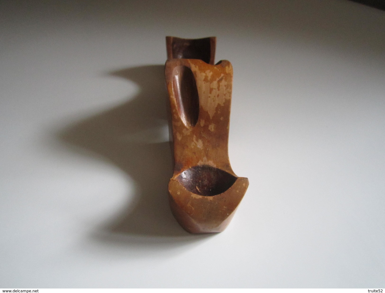 REPOSE PIPES En Bois (pour 2 Pipes) - Pfeifenhalter