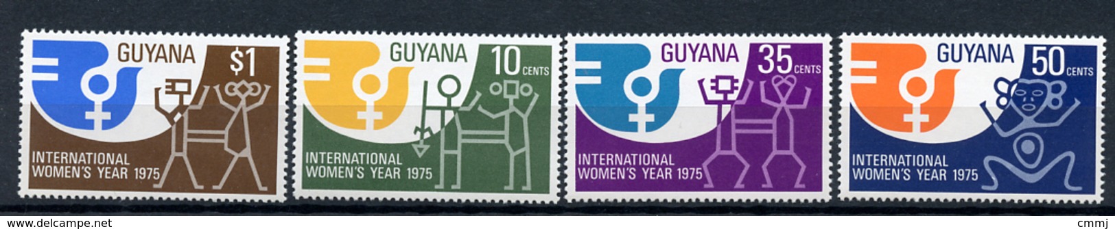 1975 -  GUYANA - Mi. Nr. 481/484 -  NH - (SAND1176.1) - Guiana (1966-...)