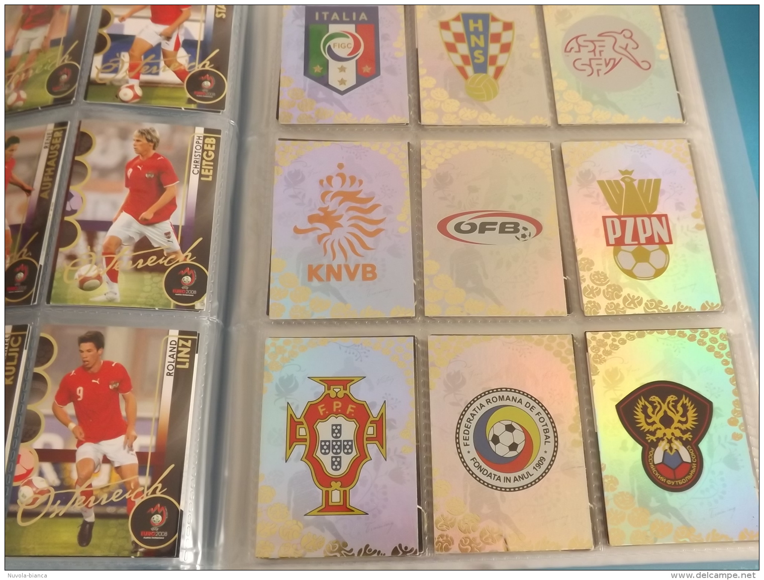 EURO 2008  SET COMPLETO CARDS DAL N 1 AL N 195 PANINI - Edizione Italiana