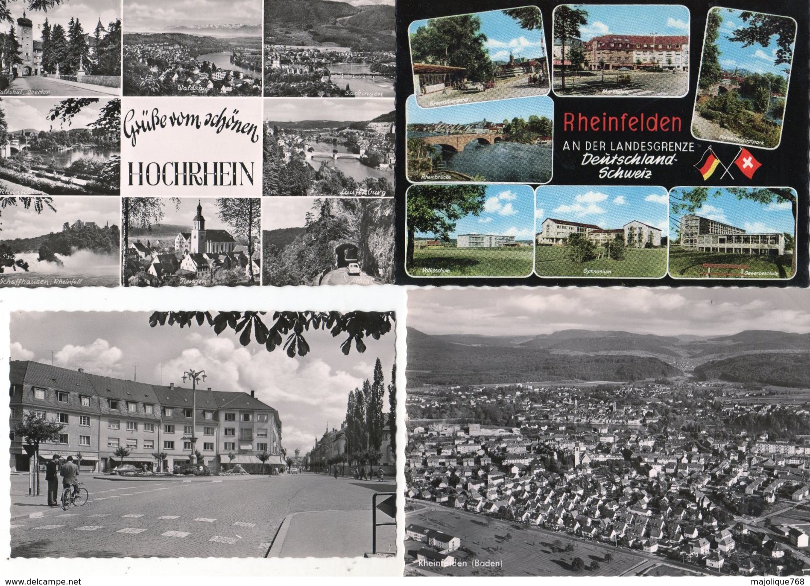 3 Cartes Postales Modernes D'Allemagne - Rheinfelden-baden Et 1 De Hochrhein Haut-rhin - - Rheinfelden