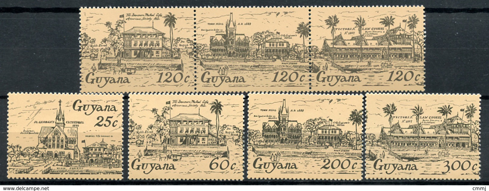 1985 -  GUYANA - Mi. Nr. 1286/1292 -  NH - (SAND1176.2) - Guiana (1966-...)