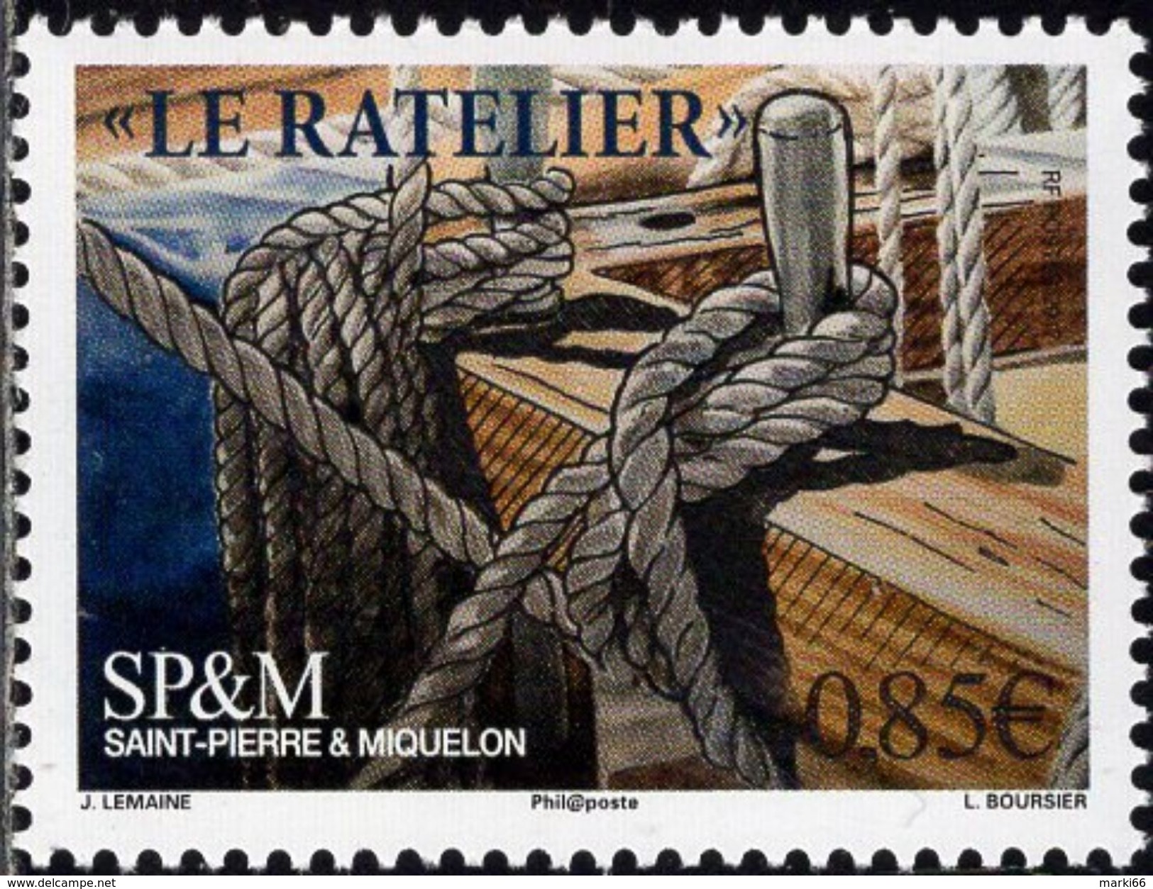 St. Pierre & Miquelon - 2017 - The Rack - Mint Stamp - Neufs