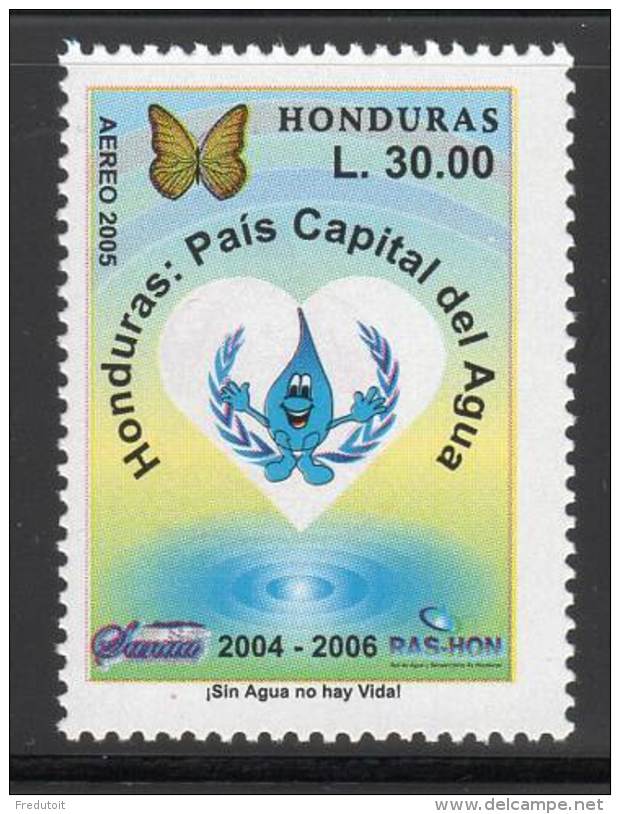 HONDURAS - 2005 - P A N°1271 **  Honduras,pays De L'eau (Papillon) - Honduras