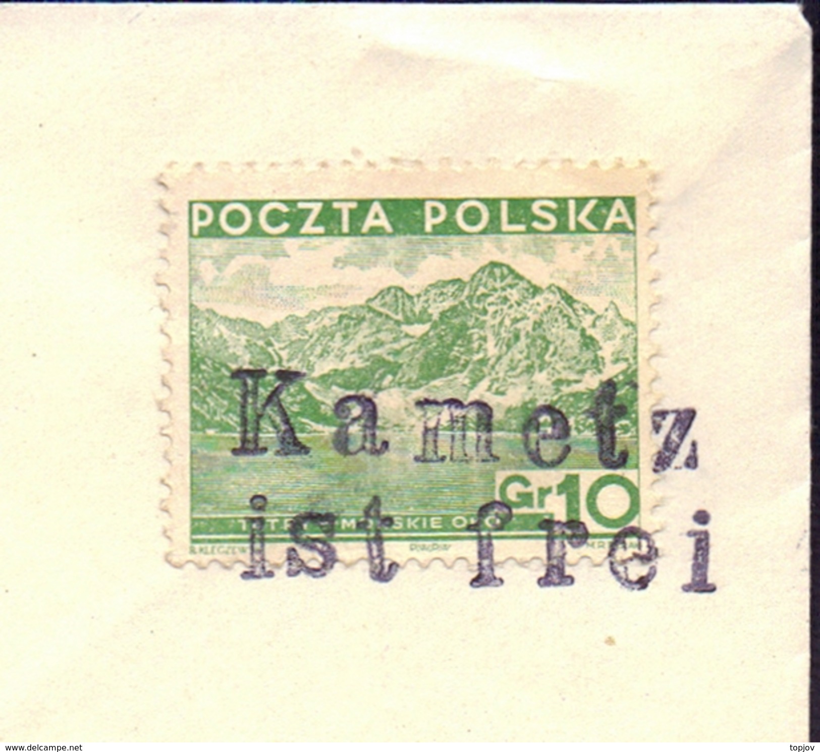 POLAND - OCCUPATE  NAZI - KOMETZ  IST  FREI - 21. SEPT. 1939 - Autres & Non Classés