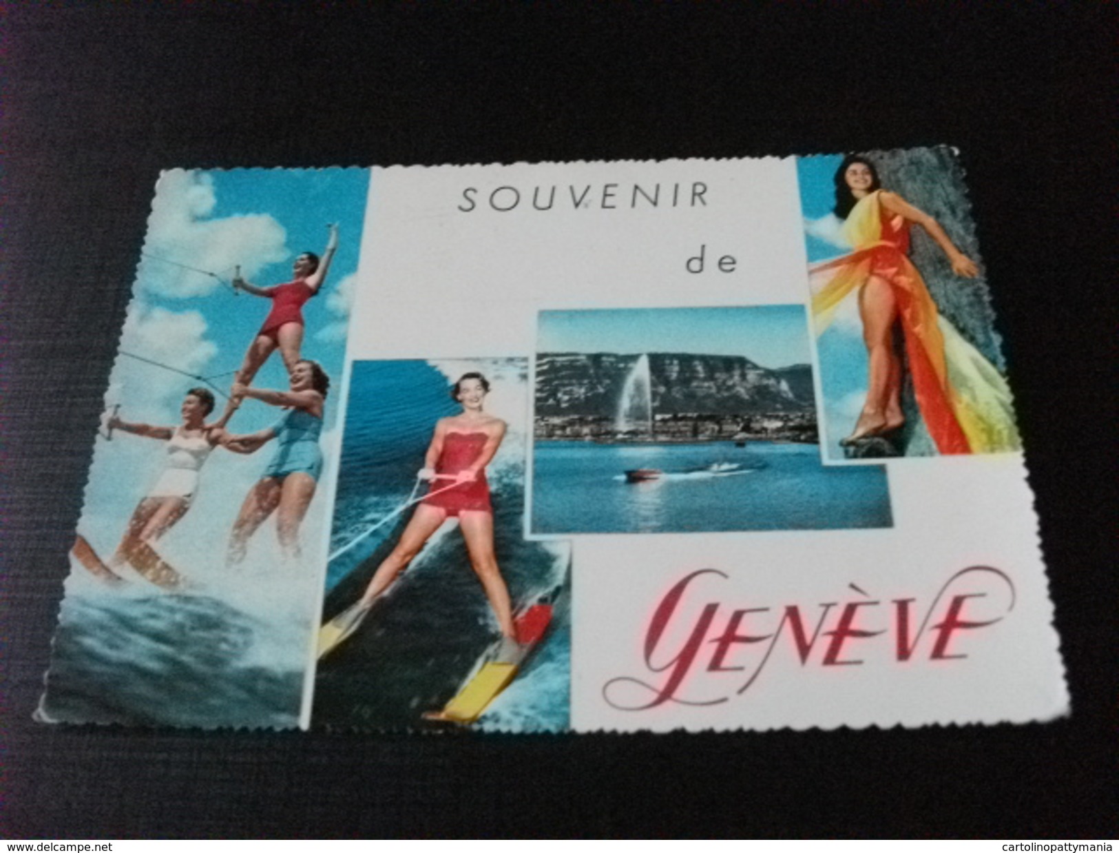 PIN UP SCI NAUTICO SOUVENIR DE GENEVE - Wasserski