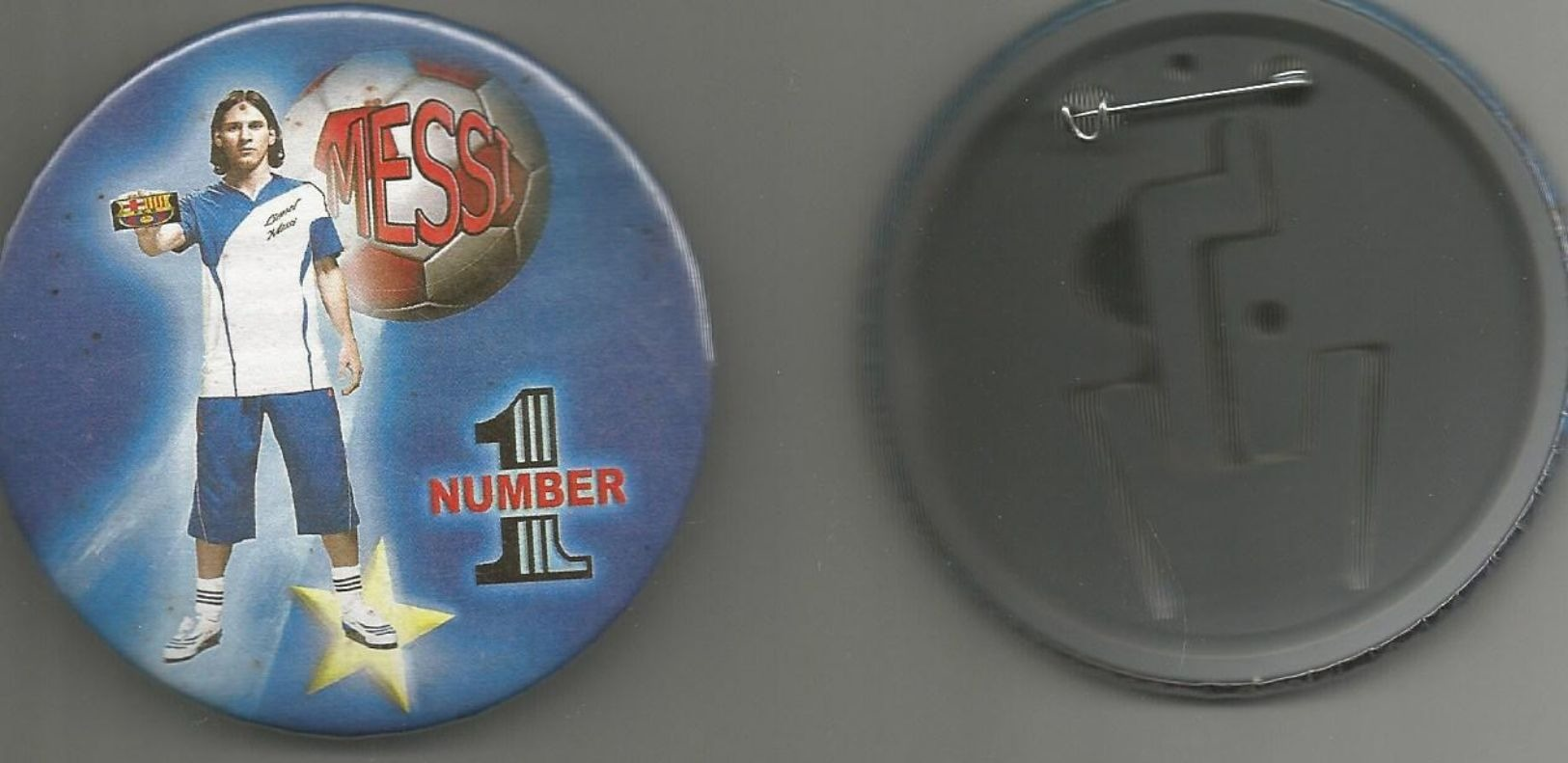 No Pins  Badge Maxi (7.5cm) Barça  Messi - Football