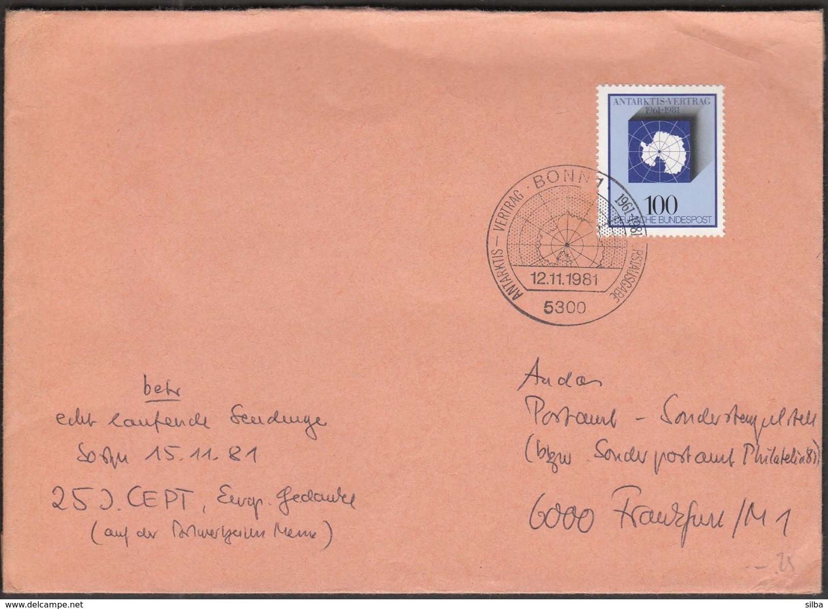 Germany Bonn 1981 / Antarctic Contract - Trattato Antartico