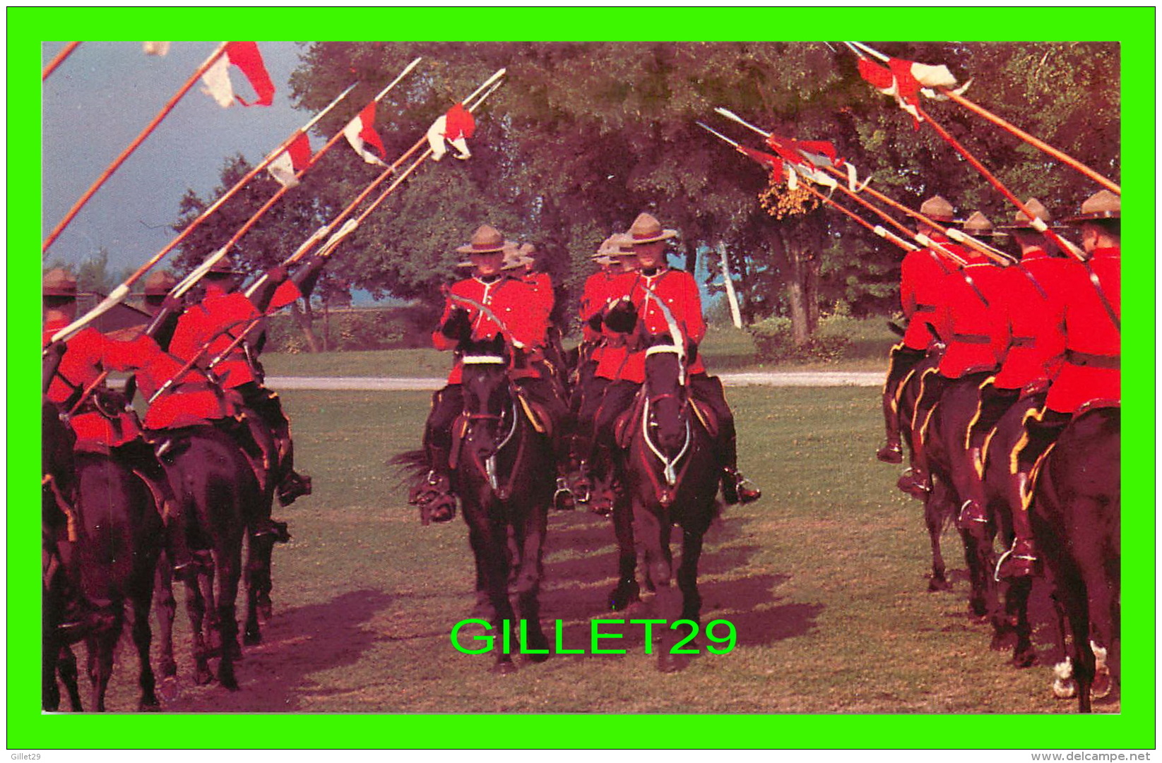 OTTAWA, ONTARIO -  MUSICAL RIDE OF THE ROYAL CANADIAN MOUNTED POLICE - WORLD WIDE SALES AGENCIES LTD - - Ottawa