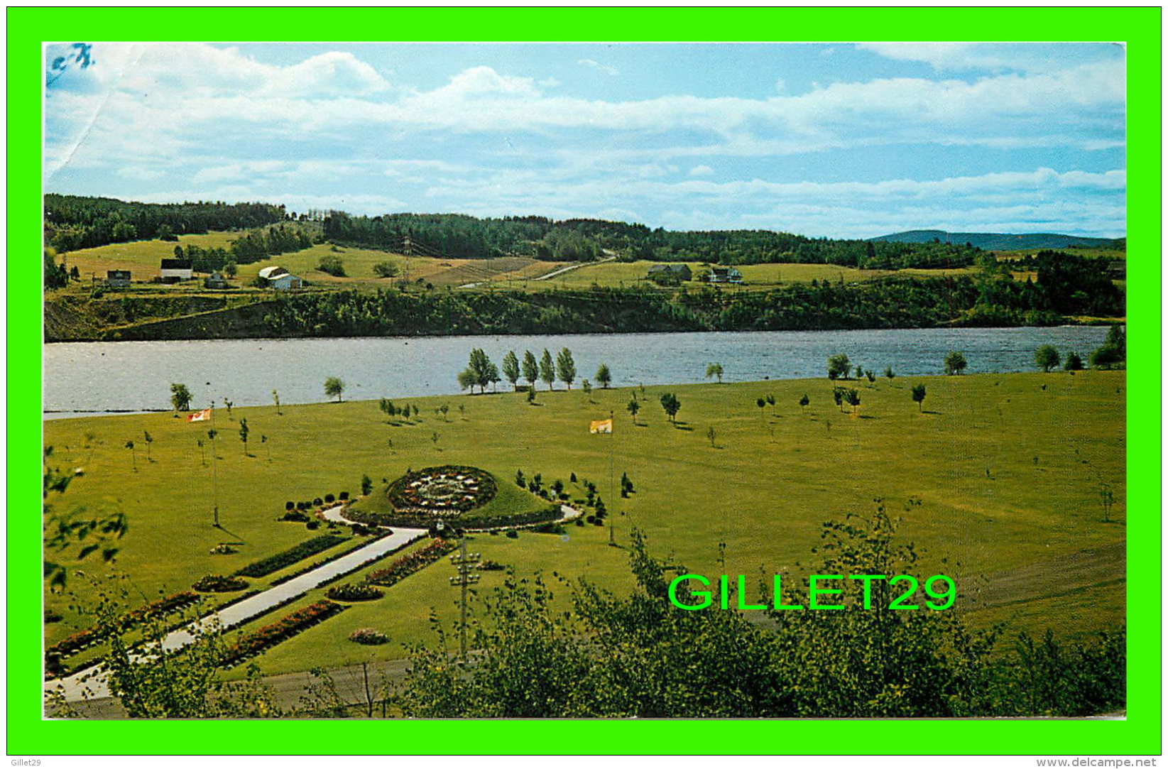 BEECHWOOD, NB -  FLORAL CLOCK, SAINT JOHN RIVER, HYDRO DEVELOPMENT - WORLD WIDE SALES AGENCIES LTD - - Autres & Non Classés