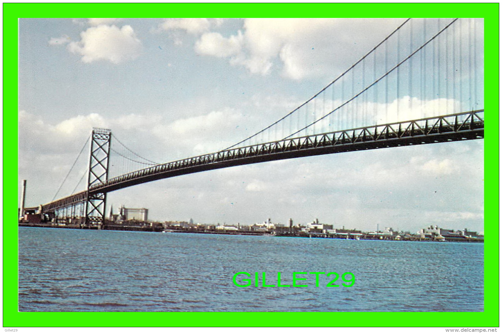 WINDSOR, ONTARIO - THE AMBASSADOR BRIDGE - WORLD WIDE SALES AGENCIES LTD - - Windsor