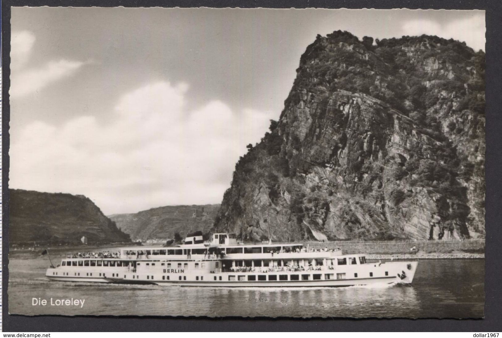 Loreley Stad Sankt Goarshausen / Ms Berlin Ship -  NOT Used - See The 2  Scans For Condition( Original - Dampfer