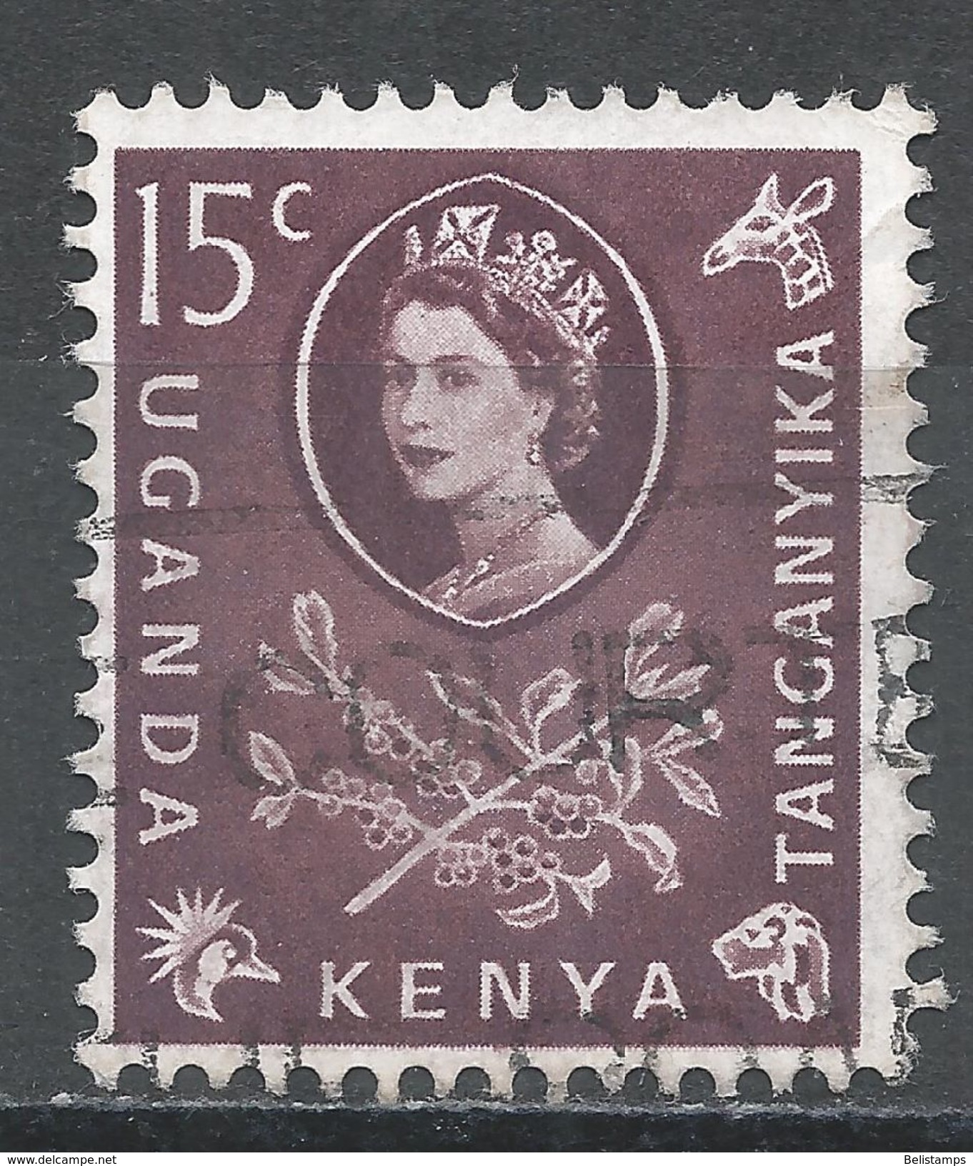 Kenya, Uganda & Tanzania 1960. Scott #122 (U) Coffee - Kenya, Ouganda & Tanzanie