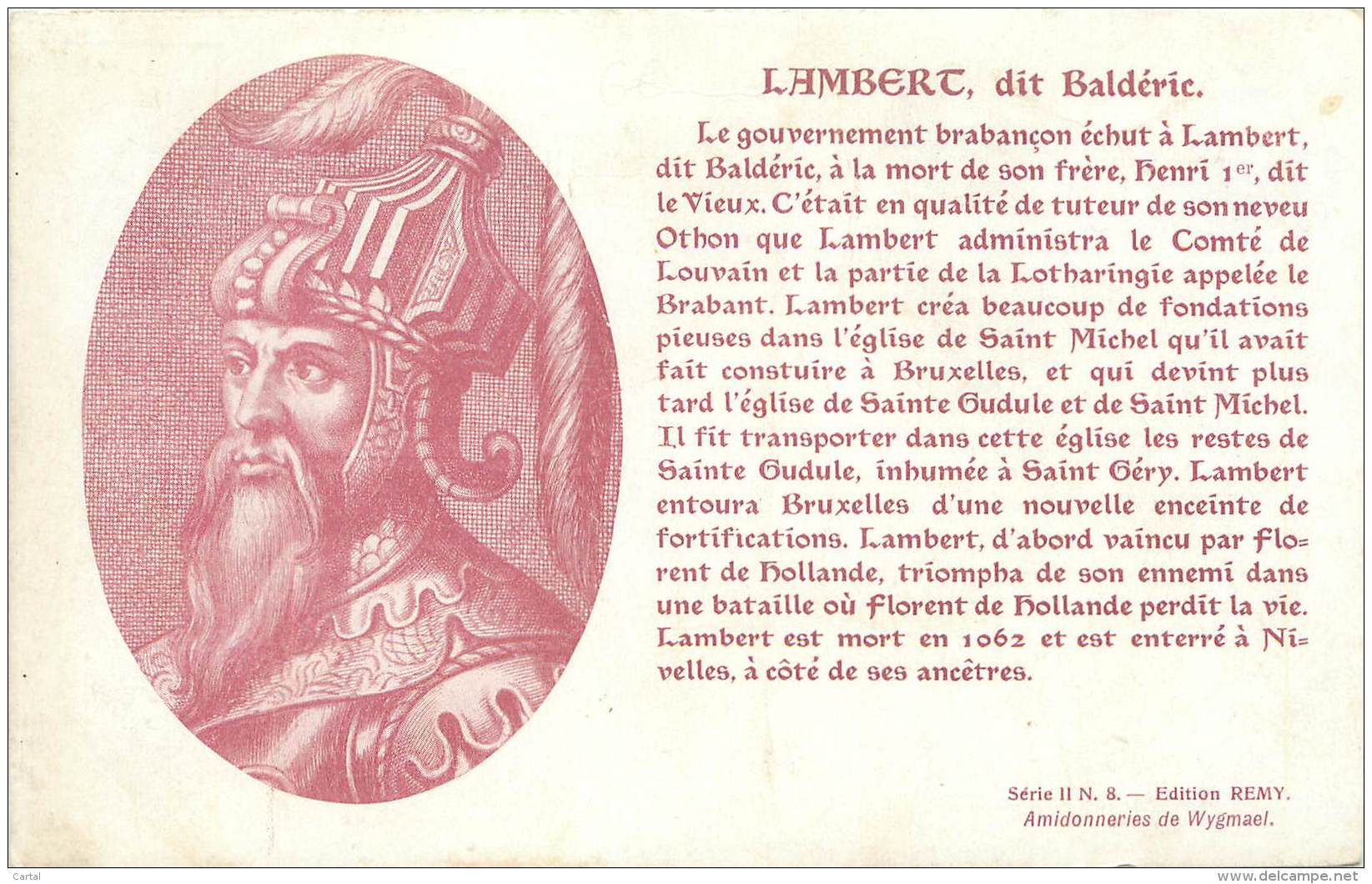 LAMBERT, Dit Baldéric - Historical Famous People