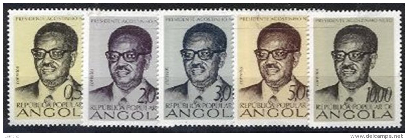 ANGOLA, AF 6/10, Yv 608/12, ** MNH, VF/XF, Cat. &euro; 5,00 - Angola