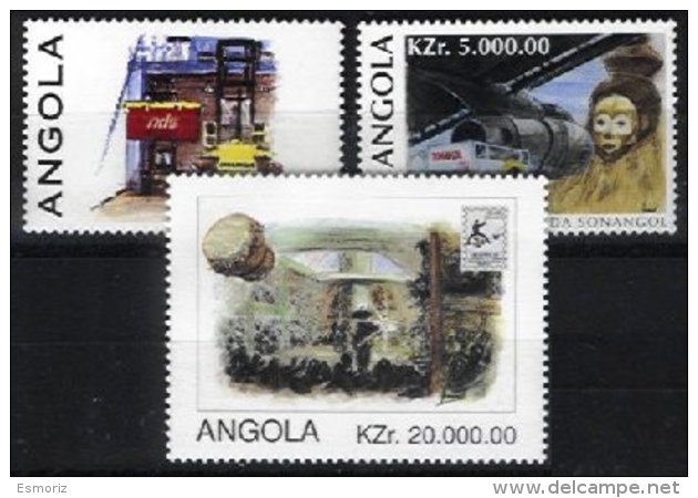 ANGOLA, AF 401, 488/89: Yv 977, 983, 990, ** MNH, VF/XF, Cat. &euro; 6,00 - Angola