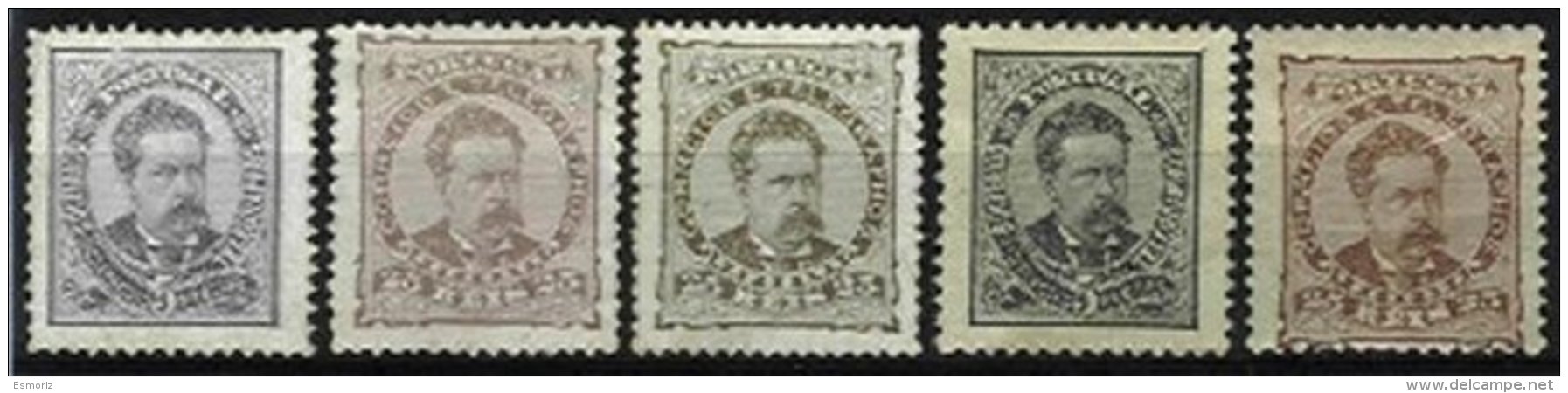 PORTUGAL, AF 56/57, 60: Yv 56, 56A, 59, (*)/* MNG/MLH, Ave/Fine, Cat. &euro; 225,00 - Neufs