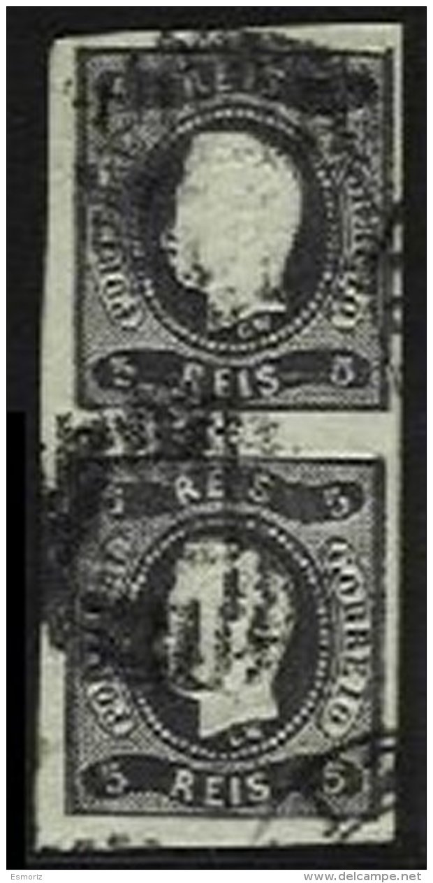 PORTUGAL, AF 19, Yv 18, Used, F/VF, Cat. &euro; 50,00 - Unused Stamps