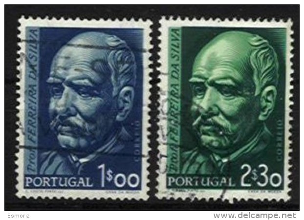 PORTUGAL, AF 819/20, Yv 829/30, Used, F/VF, Cat. &euro; 10,00 - Neufs