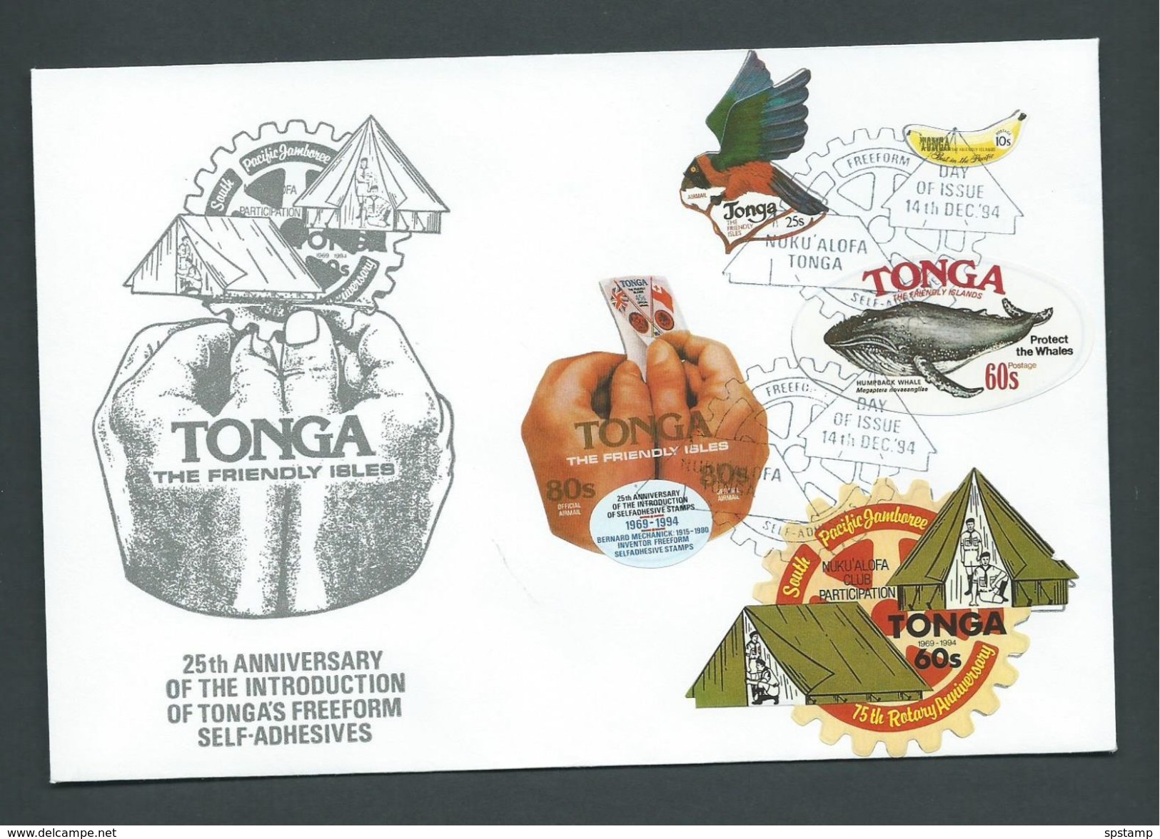 Tonga 1994 Prestige Booklet Fantastic lot of Proofs and printer material for Booklet and FDC