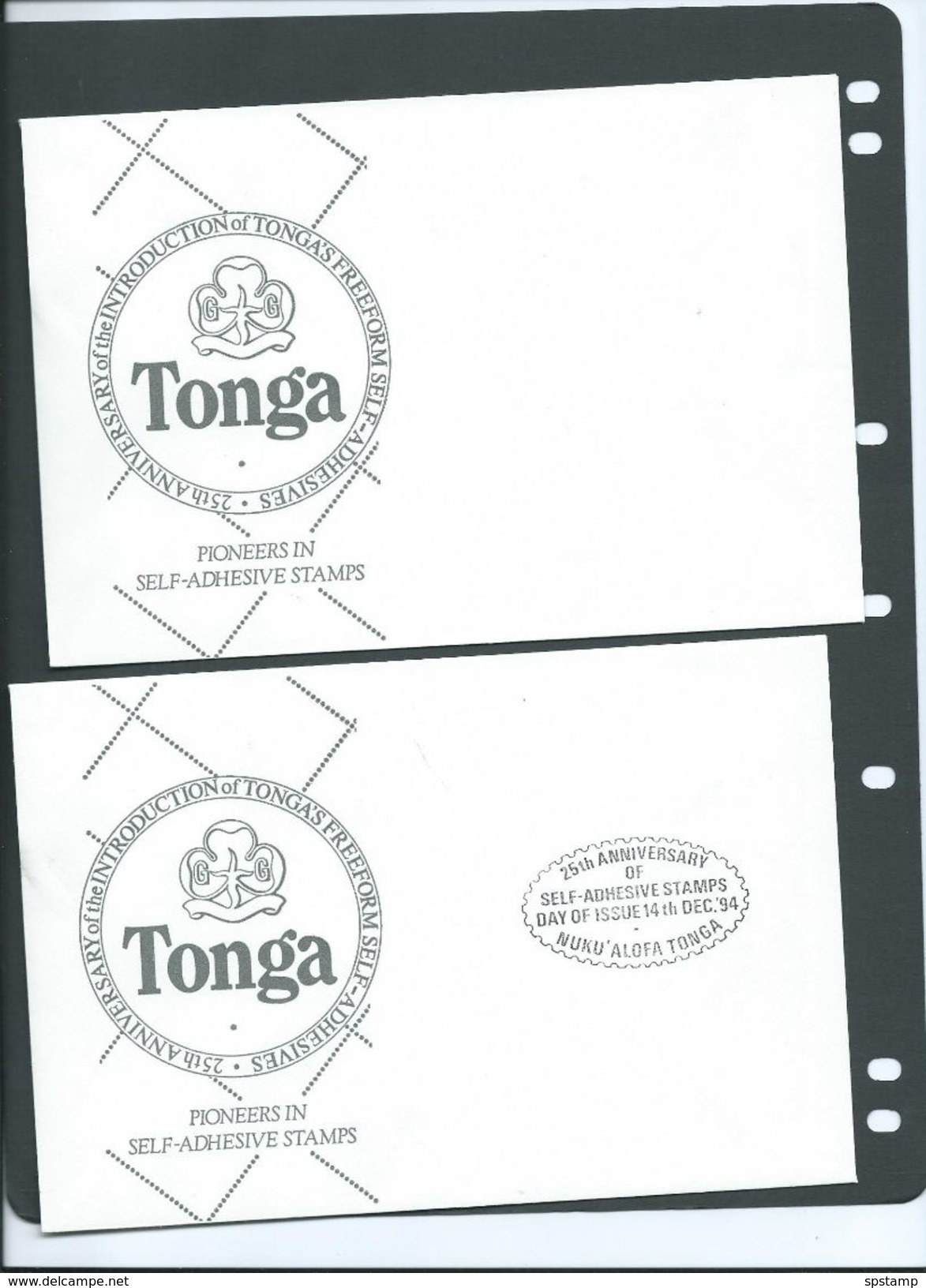 Tonga 1994 Prestige Booklet Fantastic lot of Proofs and printer material for Booklet and FDC