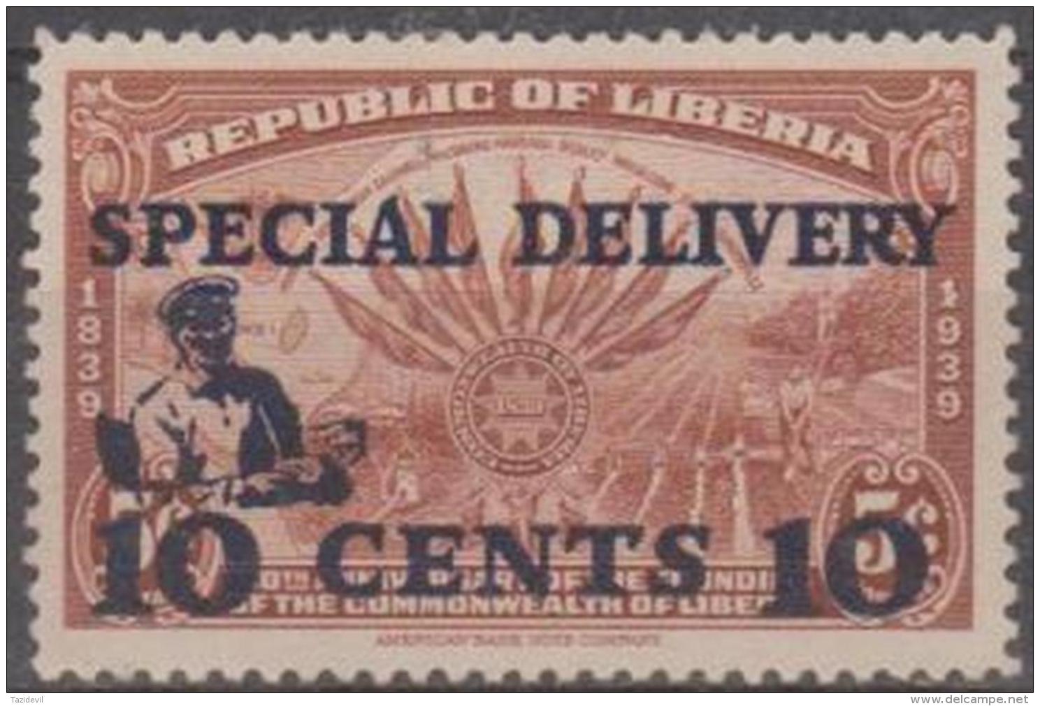 LIBERIA - 1941 Special Delivery. Scott E1, Mint - Liberia